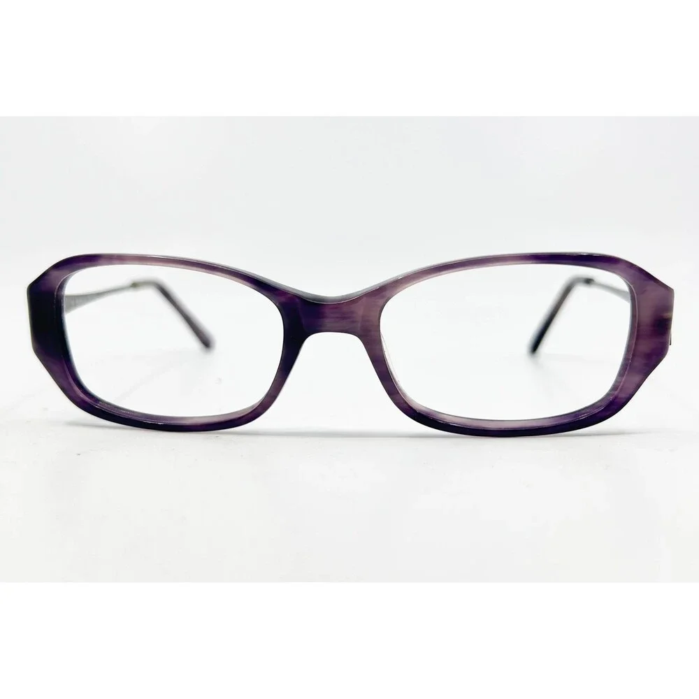 Catherine Deneuve Eyeglasses Womens Purple CD-311 GRYHN Rhinestone 49-17-135